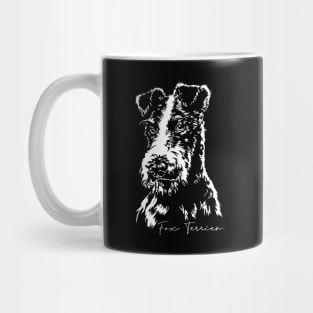 Fox Terrier dog Portrait Mug